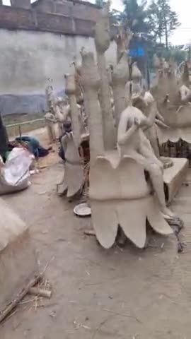 Singheshwar me Saraswati puja ka Murti banna suru hua #sarswati_maa