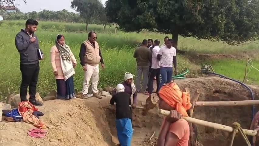 ग्राम पंचायत गोइन्दी में पलामू जिला मनरेगा लोकपाल द्वारा मनरेगा योजनाओं का निरीक्षण किया गया #नरेगा #IPRDpalamu  #NIC