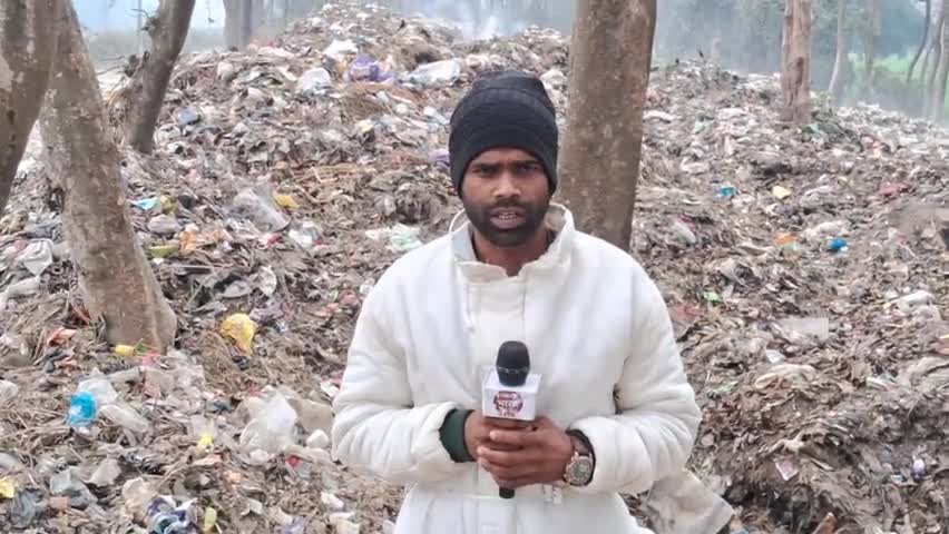 तमकुही राज के दूदही सामुदायिक स्वास्थ्य केंद्र के पीछे गन्दगी की अम्बार || #कुशीनगर #tredind #वायरल
