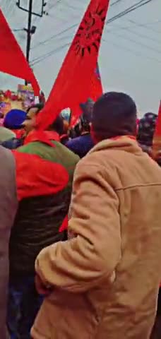 काशीपुर: #news18uputtarakhand  Kashipur mai Jan aawahan yatra ke doran jute log..