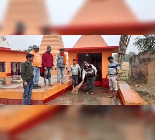 #SwachhTeerth अभियान के निमित्त की गयी मंदिरों की साफ-सफाई!