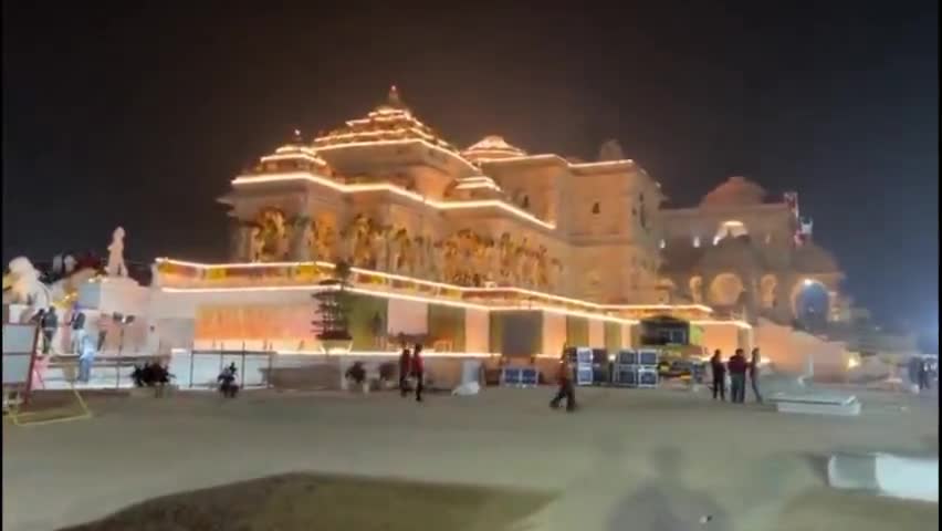 सज-धज कर तैयार है अलौकिक अयोध्या धाम।

जय जय सिया राम🙏

#Ayodhya | #RamMandir | #SabKeRam | #RamJanmbhoomiMandir | #PranPratishtha |