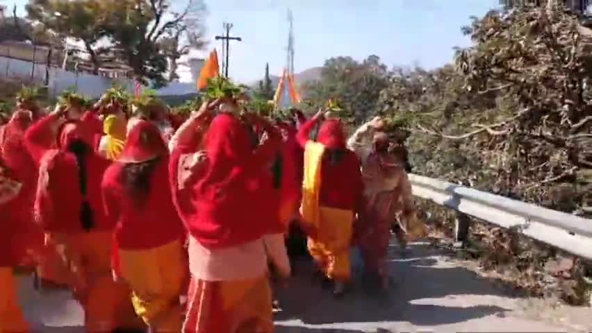 लैंसडाउन: कालेश्वर महादेव मंदिर लैंसडाउन श्री राम मूर्ति प्राण प्रतिष्ठा कार्यक्रम के तहत राम दरबार की हुई प्राण प्रतिष्ठा
