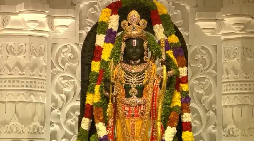 प्रभु श्रीराम के अलौकिक दर्शन। 

#राम_का_भव्य_धाम