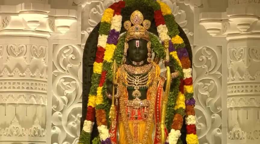 प्रभु श्रीराम के अलौकिक दर्शन। 

#राम_का_भव्य_धाम