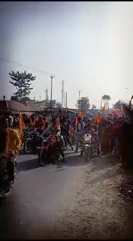 शंकरपुर: #publcnewstv ﻿#rammndir #shobhayatra # tarha dandari se ye bhawy Shobha yatra ka aayojan salta purvak sampann hua!