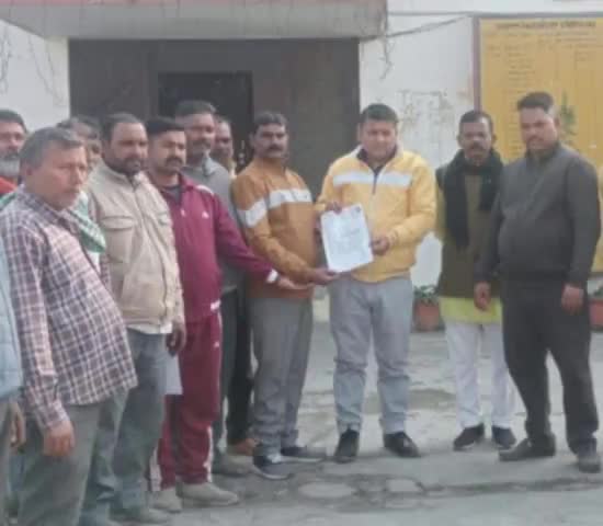 सितारगंज: नगर में भारतीय मज़दूर परिषद ने एसडीएम को दिया ज्ञापन