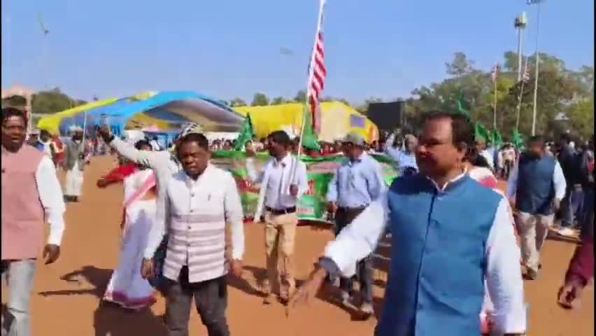 मोराबादी : आदिवासी एकता महारैली आदिवासी संगठन, रांची झारखण्ड #महारैली