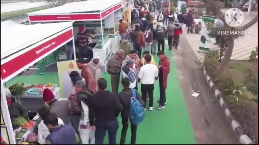 घरौंडा: घरौंडा स्थित इंडो इजराइल सब्जी उत्कृष्टता केंद्र पर दो दिवसीय सब्जी एक्सपो का हुआ समापन