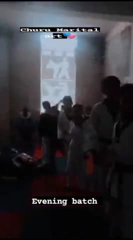 Churu_martial_arts_club 89494 54445 admission open for boys and girls pankha circle churu #churuvision #taekwondo #mma