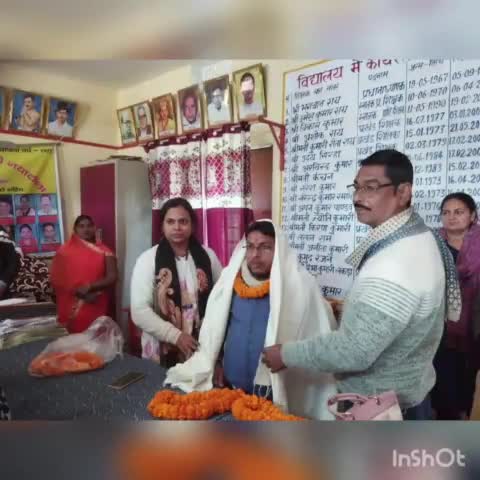 BPSC द्वारा विद्यालय अध्यापक (11-12) पद पर चयनित शिक्षक सुबोध कुमार एवं कुमारी प्रगति सिन्हा को एचएम ने कि सम्मानित