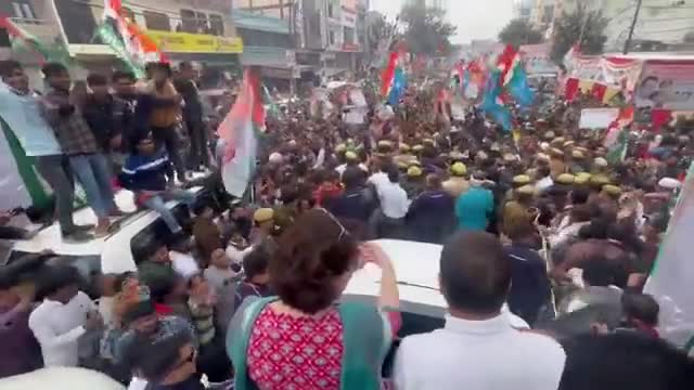 आज अलीगढ़ में राहुल गांधी जी और प्रियंका गांधी जी..❤️

#BharatJodoNyayYatra