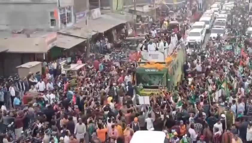 #जन_विश्वास_यात्रा में कांग्रेस की भूमिका को लेकर पत्रकारों द्वारा पूछे गए सवाल का जवाब देते हुए मैं एवं यूथ कांग्रेस प्रवक्ता