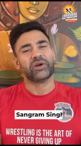 #haryana #halfmarathon #marathon #faridabad #faridabadhalfmarathon #watch #trending #trendingshorts #sangramsingh