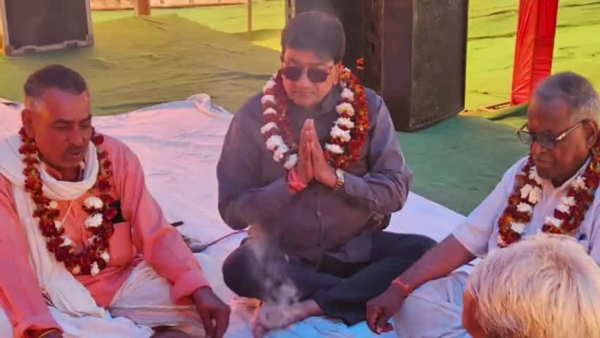 अंबाह: जयश्वर महादेव मेला का पूजा अर्चना के साथ हुआ शुभारम्भ #मेला