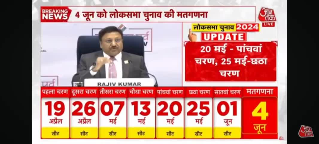 #لوک_سبھا الیکشن 19 اپریل سے لیکر 01 جون تک... #نتائج کا اعلان 4جون کو.
#लोकसभा इलेक्शन 19 #अप्रैल से 1 जून तक 1 जून तक!