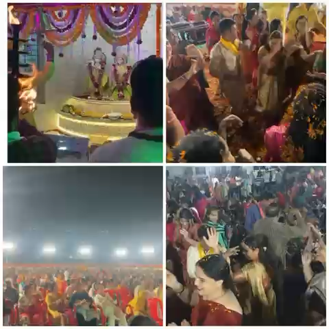 राधे राधे 🙏
श्री कृष्ण एवेन्यू कॉलोनी में
भोपू महाराज की भजन संध्या में फूलो की होली संघ प्रथम फाग उत्सव मनाया गया ।
#holi #ravidangi