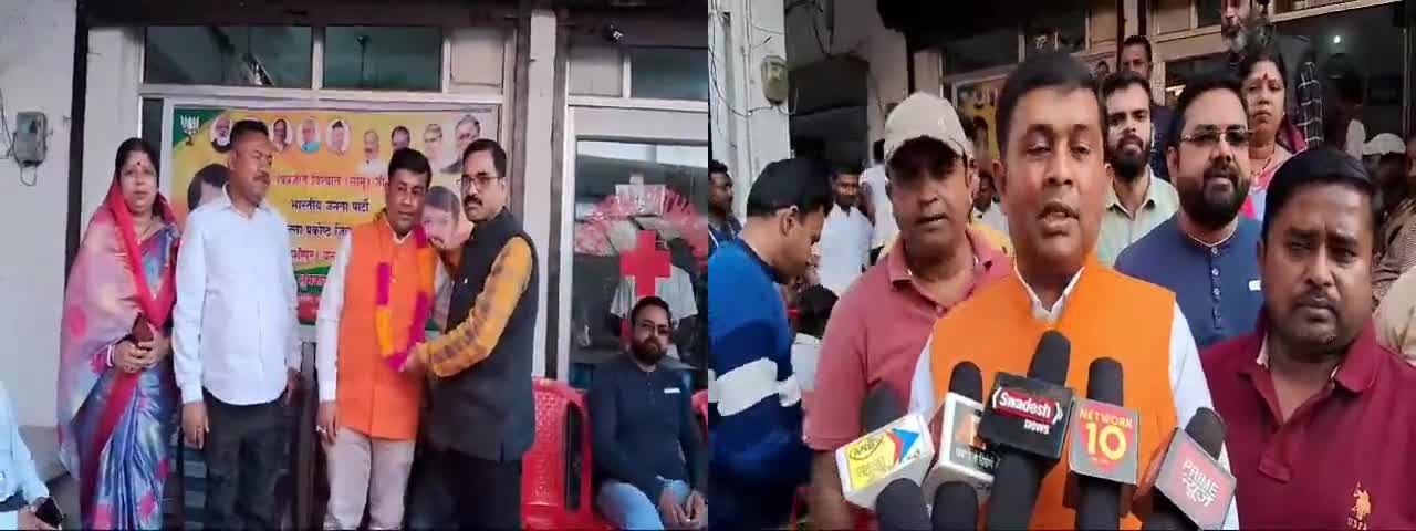 भाजपा चिकित्सा प्रकोष्ठ जिला संयोजक काशीपुर बनने के बाद प्रथम बार दिनेशपुर आगमन पर डॉक्टर एसोसिएशन द्वारा स्वागत किया