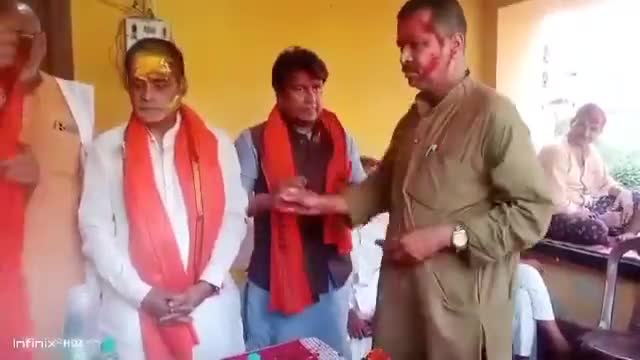 बिहटा के अमहारा में आयोजित होली मिलन समारोह में माननीय सांसद श्री राम कृपाल यादव जी के साथ शामिल हुआ। #मनेर #Maner