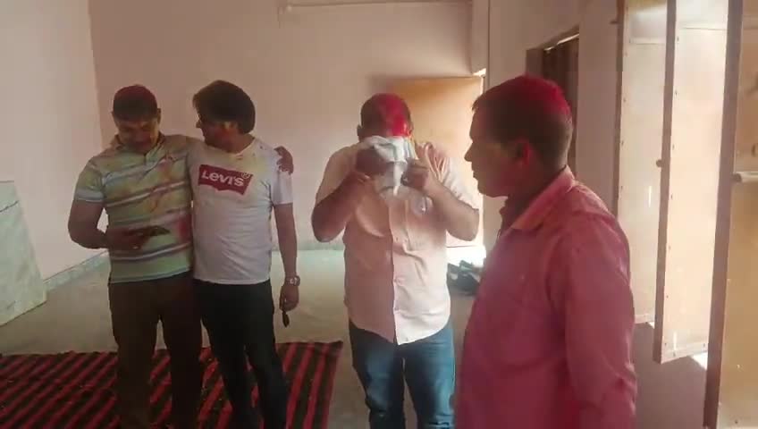 #त्यागी_समाज धौलपुर का #होली_मिलन कार्यक्रम त्यागी छात्रावास #धौलपुर।