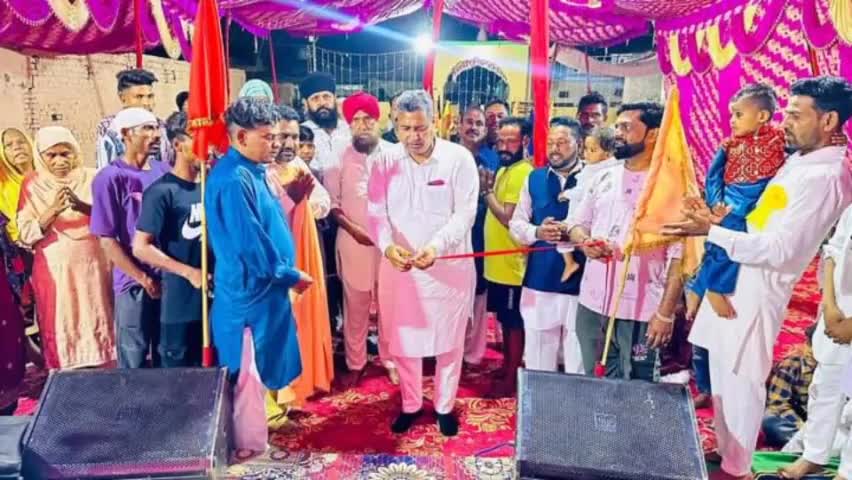 ਦੀਨਾਨਗਰ: ਪਿੰਡ ਬਿਆਨਪੁਰ ਤੇ ਮਗਰਾਲਾ ਵਿਖੇ ਸ਼੍ਰੀ ਗੁਰੂ ਨਾਭਾਦਾਸ ਜੀ ਦੇ ਕਰਵਾਏ ਸਮਾਗਮਾਂ ਚ ਆਪ ਆਗੂ ਸ਼ਮਸ਼ੇਰ ਸਿੰਘ ਹੋਏ ਉਚੇਚੇ ਤੌਰ ਤੇ ਸ਼ਾਮਿਲ