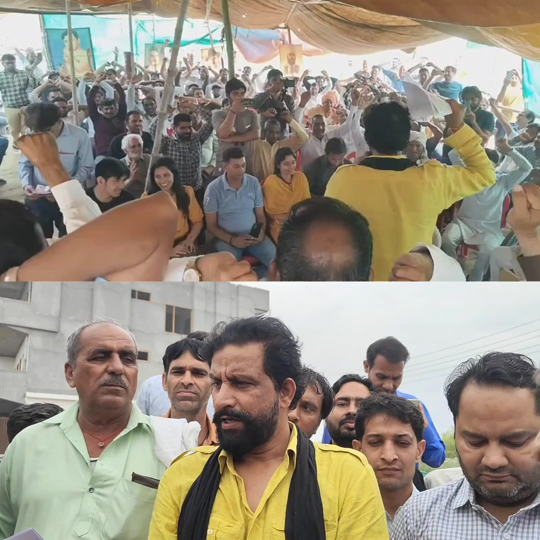 जनता नेताओं के लिए फूलों के साथ जूतों की माला भी रखें 

#LokasabhaElection2024 #Jaihindsena #NaveenJaihind #rohtak #haryana