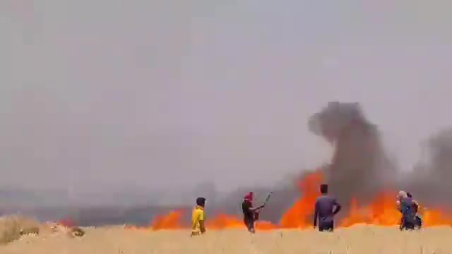 आरा: जगदीशपुर के बनवान पंचायत में आग लगी हुई है किसानों के हालत गंभीर बताई @#h