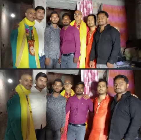 आज मधुबनी जिला कांग्रेस कमेटी के संगठन सचिव, संघर्ष व दु:ख-सु:ख के साथी प्रिय भाई Mukesh Kashyap जी एवं उनके बड़े भाई,_