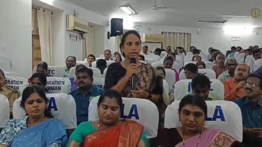 పెడన: చేపల చెరువులకు తాగునీరు విడుదల చేయడంపై జడ్పీ సర్వసభ్య సమావేశంలో ఆగ్రహం వ్యక్తం చేసిన కృత్తివెన్ను జడ్పీటీసీ రత్నకుమారి