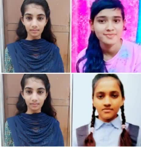 #टहला :  12वी कला वर्ग परिणाम में बालिका प्रतिभा खुशबू 95.60 नीलम 94.20 व सपना 94.00 अंक गांव के सरकारी स्कूल मे होनहार