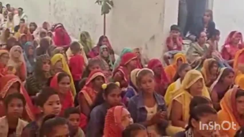 शाहगढ़: दलपतपुर में चल रही श्रीमद् भागवत कथा में मनाया गया श्रीकृष्ण जन्मोत्सव