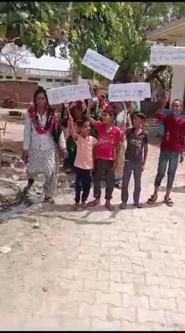 विश्व पर्यावरण दिवस पर जागरूकता रैली का हुआ आयोजन पेड़ लगाने को किया प्रेरित #विश्व पर्यावरण दिवस #05जून