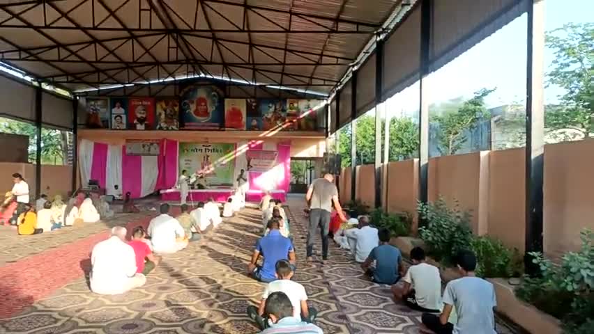 गॉव रसूलपुर में पांच दिवसीय योग शिविर का किया गया आयोजन ग्रामीणों ने बढ़ चढ़ कर लिया हिस्सा