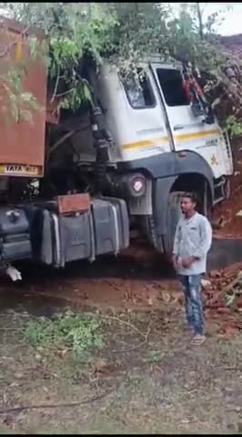 जामा के तरबंधा में बड़ी हादसा होते- होते  बचा।