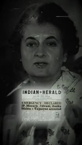 Dark days of Emergency #Emergency #indiragandhi