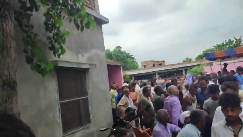 बंजरिया प्रखंड के जिला पार्षद सुरेश प्रसाद यादव के जनाजा