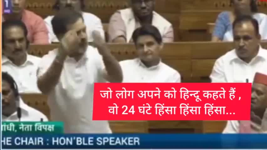 राहुल गांधी ने हिंदुओं को कहा हिंसक,विश्व हिन्दू परिषद ने किया विरोध और पुतला दहन #rahulgandhi #vhp #hinduslivesmatter