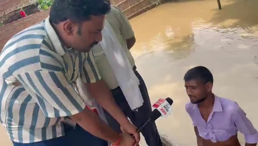 लखीमपुर खीरी जिले में बाढ़ #Lakhimpur #heavyrains
