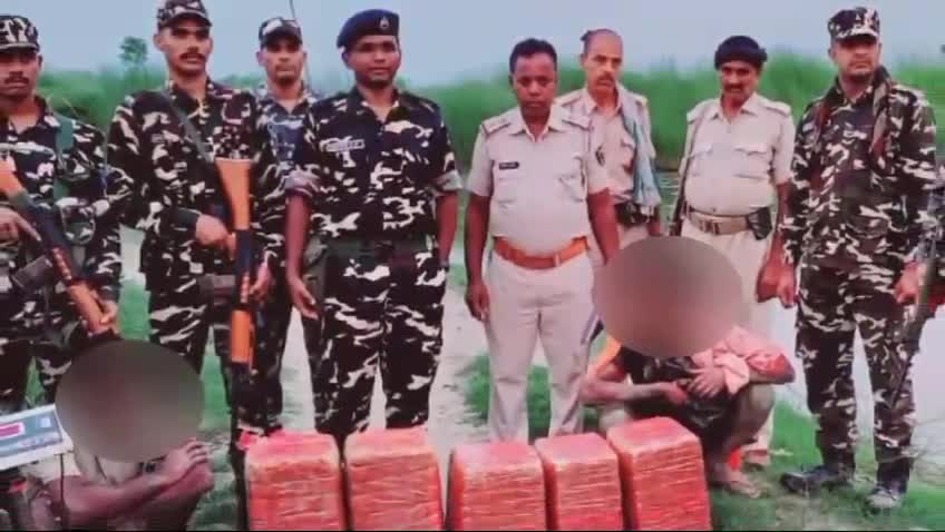 नरकटिया: छौडादानो व महुअवा पुलिस ने कोरैया गांव के समीप छापेमारी कर 78 किलो गांजा के साथ दो तस्कर को किया गिरफ्तार