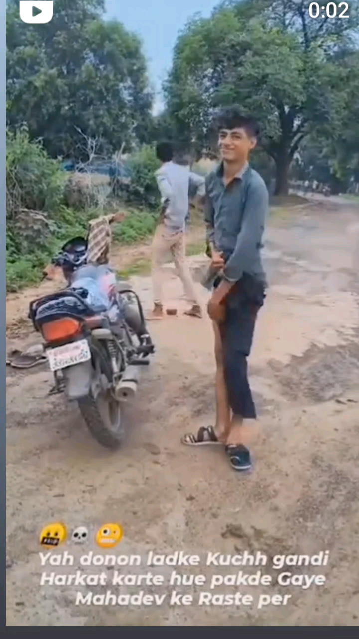 ye ladke dono mahadev ke raste pr pkde gye hai