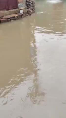 बंधवा टोला में बाढ़ के संकेतो से लोग चिंतित Bandhwa Tola Katni