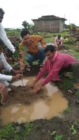 bairewa vikash sameti ChureLiya Baba Ramdev Mandir prangan paudharopan karykram