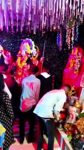 partapur nav Durga dasha Mata mandir Kali ghati mandir dasha Mata murti sthapna 🤩