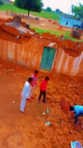 पोकरण खेलाना गांव 7 दिन लगातार बारिश होने के कारण कच्चा मकान गिर गया
#पोकरण #pokaran310