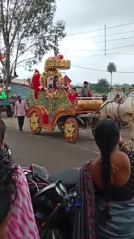 आमला स्कूल के बच्चे की रैली निकली 15 अगस्त के अवसर पे मिस्टर कार्तिक उईके
