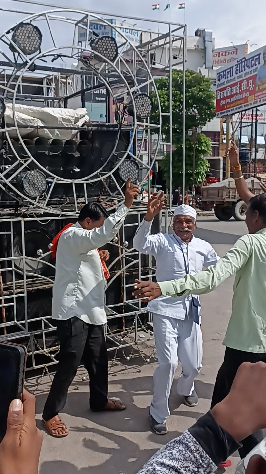 Jhansi Medical College 15 August per Sharma ji dance karte hue#स्वतंत्रता_दिवस
