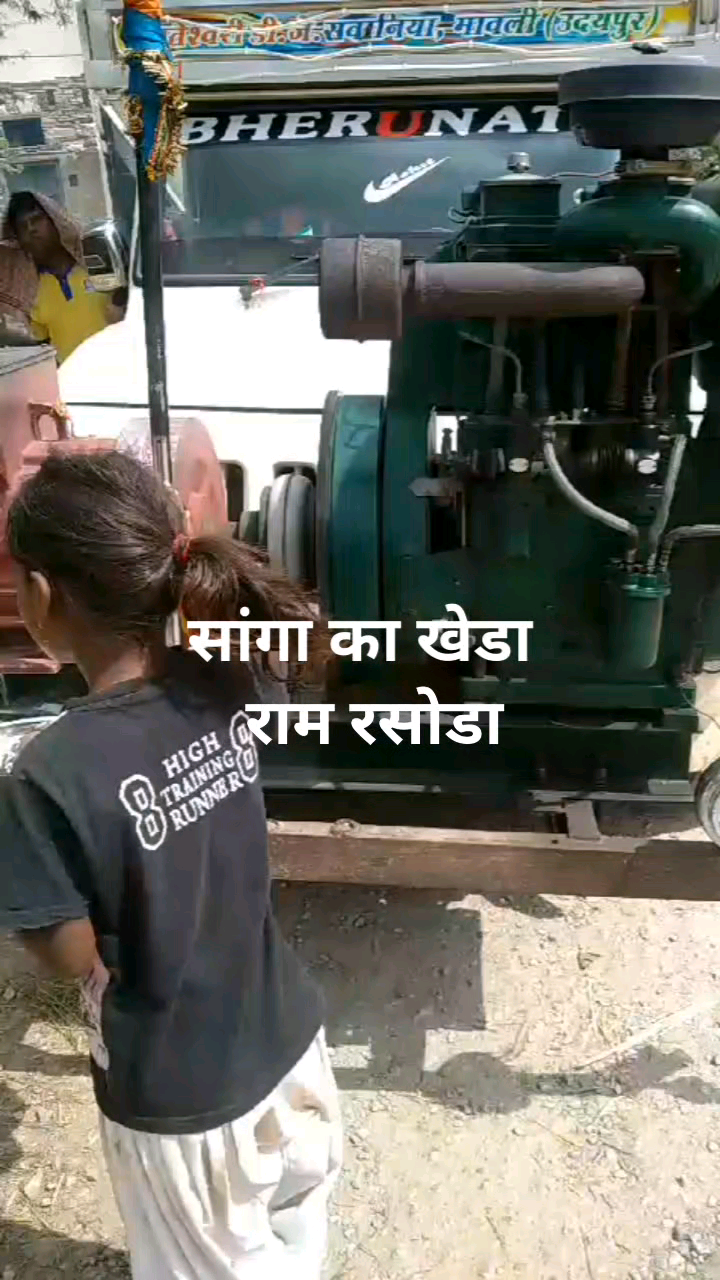 गांव सांगा का खेड़ा में बाबा रामदेव जी के रसोड़े में यात्री तो का शुआगत किया