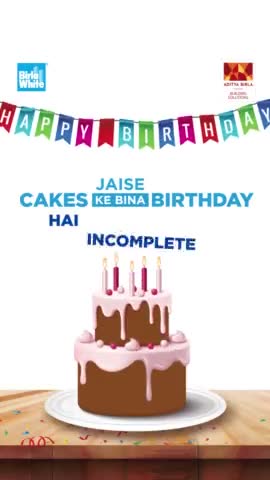 birla white putty and primer ak sath hi lagaye बार बार दिन ये आये, बार बार दिन ये गाये, 🎂🎂