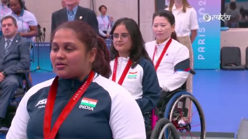 Congratulations Avani Lekhara & Mona Agarwal on winning 𝐆𝐎𝐋𝐃 & 𝐁𝐑𝐎𝐍𝐙E Medal at #ParisParalympics.