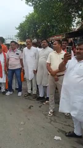 आज थावे, गोपालगंज में बिहार प्रदेश अध्यक्ष डॉ दिलीप जायसवाल जी के स्वागत के क्रम में